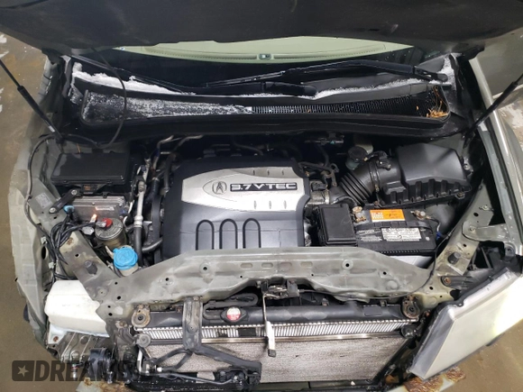 2007 Acura MDX Tech Pkg with VIN 2HNYD28307H503027, listed as a Copart auction lot 45360325 with 204,528 mi miles and Salvage Title. Bid and sale history available at carsss.com. Image 11.