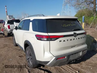 2023 Nissan Pathfinder SL with VIN 5N1DR3CD1PC208061, listed as a IAAI auction lot 42087660 with 37,018 mi miles and . Bid and sale history available at DreamBid. Image 3.