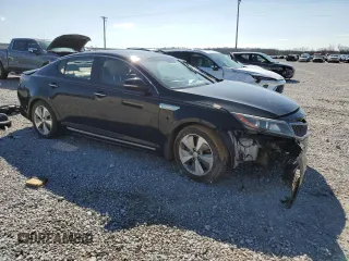 2014 Kia Optima EX with VIN KNAGN4AD3E5072990, listed as a Copart auction lot 50487245 with Not provided miles and Salvage title. Bid and sale history available at DreamBid. Image 4.