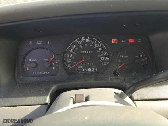 2003 Ford Police Interceptor Police Prep Pkg with VIN 2FAHP71W73X215400, listed as a Copart auction lot 45218005 with 209,554 mi miles and Salvage Title. Bid and sale history available at carsss.com. Image 9.