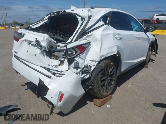 2017 Lexus RX with VIN 2T2BZMCA3HC081907, listed as a IAAI auction lot 42052693 with 81,266 mi miles. Bid and sale history available at carsss.com. Image 4.