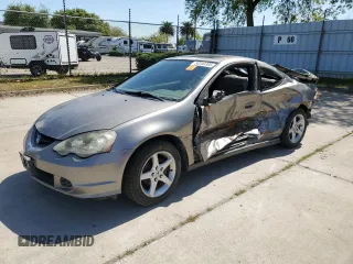 2002 Acura RSX Auto with VIN JH4DC54872C039223, listed as a Copart auction lot 50340305 with 0 mi miles and Salvage Title. Bid and sale history available at carsss.com. Image 1.