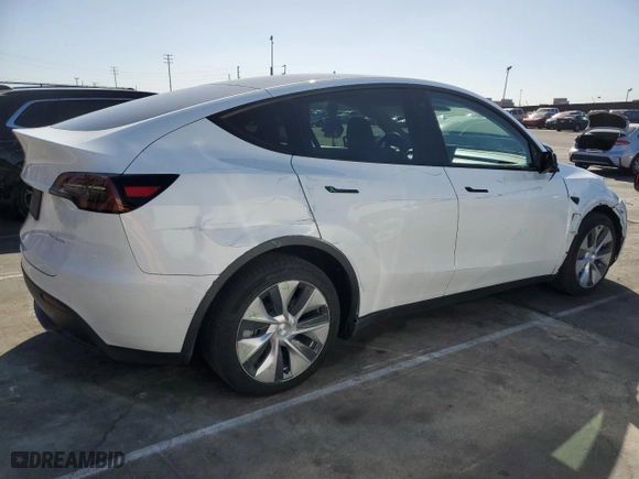 2022 Tesla Model Y Long Range with VIN 7SAYGDEE3NF370431, listed as a Copart auction lot 48947975 with 13,419 mi miles and Salvage Title. Bid and sale history available at carsss.com. Image 3.