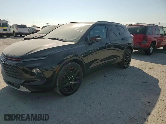 2023 Chevrolet Blazer LT with VIN 3GNKBDRS7PS221300, listed as a Copart auction lot 71954934 with 8,737 mi miles and Salvage title. Bid and sale history available at DreamBid. Image 12.