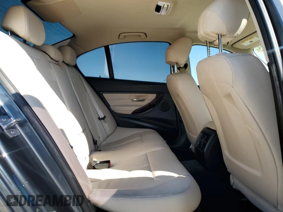 2015 BMW 3 Series 320i with VIN WBA3B1G57FNT63175, listed as a Copart auction lot 46823715 with 69,511 mi miles and Salvage Title. Bid and sale history available at carsss.com. Image 10.