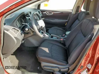 2017 Nissan Sentra SV with VIN 3N1AB7AP2HL663543, listed as a Copart auction lot 60820755 with 112,747 mi miles and Salvage title. Bid and sale history available at DreamBid. Image 7.