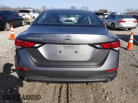 2023 Nissan Sentra S with VIN 3N1AB8BV2PY268993, listed as a Copart auction lot 49633775 with 40,126 mi miles and Salvage Title. Bid and sale history available at DreamBid. Image 6.