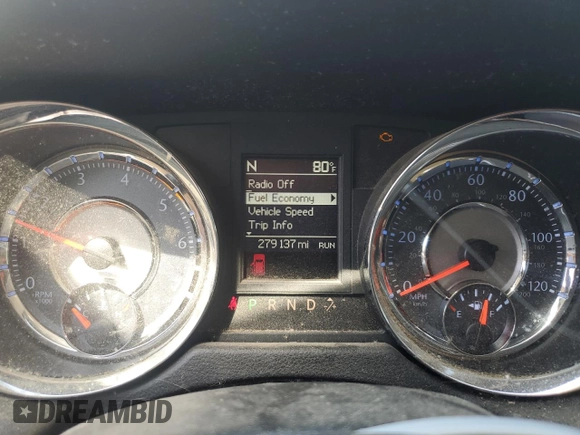 2013 Chrysler Town & Country Touring-L with VIN 2C4RC1CG5DR778058, listed as a Copart auction lot 54334565 with 279,137 mi miles and Clean Title. Bid and sale history available at carsss.com. Image 9.