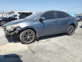 2016 Toyota Corolla L with VIN 5YFBURHE0GP408824, listed as a Copart auction lot 60846025 with 125,438 mi miles and Salvage title. Bid and sale history available at DreamBid. Image 1.