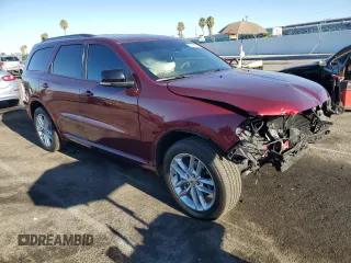 2023 Dodge Durango GT Premium with VIN 1C4RDHDG3PC551923, listed as a Copart auction lot 68006334 with 18,693 mi miles and Salvage title. Bid and sale history available at DreamBid. Image 4.