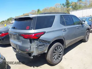 2023 Chevrolet Traverse RS with VIN 1GNEVJKWXPJ245883, listed as a IAAI auction lot 42103099 with 21,832 mi miles and . Bid and sale history available at DreamBid. Image 4.