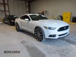 2016 Ford Mustang EcoBoost z VIN 1FA6P8TH3G5224355, wystawiony jako IAAI lot #41447085 z przebiegiem Nie podano mil oraz . Historia ofert i sprzedaży dostępna na DreamBid. Obrazek 1.