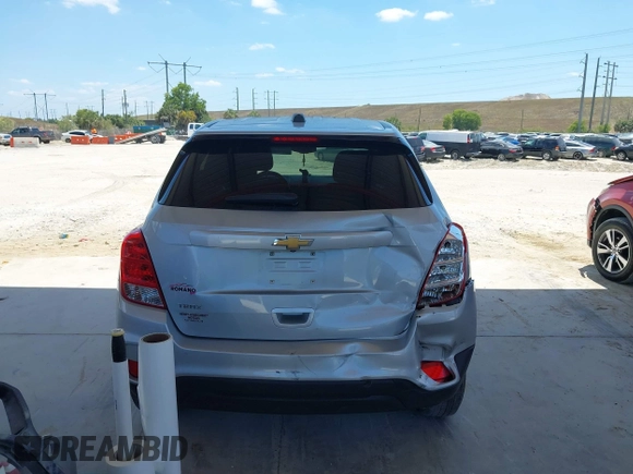 2020 Chevrolet Trax LS with VIN 3GNCJKSB6LL213456, listed as a IAAI auction lot 42021444 with 100,330 mi miles and . Bid and sale history available at DreamBid. Image 6.
