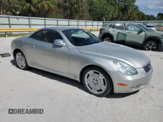 2002 Lexus SC 430 with VIN JTHFN48YX20018505, listed as a Copart auction lot 73966274 with Not Provided miles and Salvage Title. Bid and sale history available at carsss.com. Image 4.