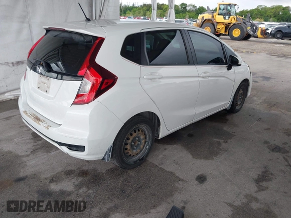 2018 Honda Fit LX with VIN 3HGGK5H49JM734620, listed as a IAAI auction lot 41984212 with 106,427 mi miles. Bid and sale history available at carsss.com. Image 4.