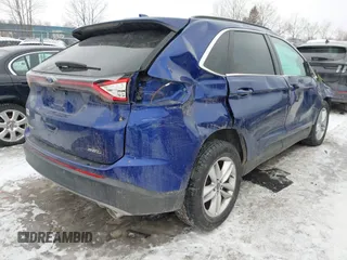 2015 Ford Edge SEL with VIN 2FMTK3J85FBB17198, listed as a IAAI auction lot 41388073 with 168,206 mi miles. Bid and sale history available at carsss.com. Image 4.