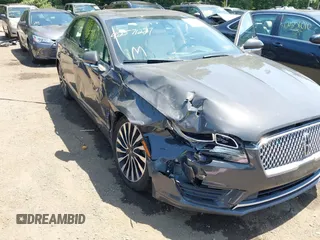 2017 Lincoln MKZ Hybrid Black Label with VIN 3LN6L5NU8HR639681, listed as a IAAI auction lot 42571227 with 123,522 mi miles and . Bid and sale history available at DreamBid. Image 6.
