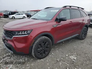 2022 Kia Sorento X-Line S with VIN 5XYRLDLC1NG096248, listed as a Copart auction lot 85910474 with 75,526 mi miles and Salvage Title. Bid and sale history available at carsss.com. Image 1.