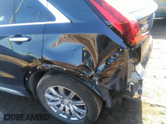 2023 Cadillac XT4 AWD Premium Luxury with VIN 1GYFZDR41PF106391, listed as a IAAI auction lot 41754756 with 25,499 mi miles and . Bid and sale history available at carsss.com. Image 17.