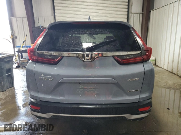 2022 Honda CR-V Touring with VIN 7FARW2H9XNE053919, listed as a Copart auction lot 46124805 with 9,394 mi miles and Salvage Title. Bid and sale history available at carsss.com. Image 6.