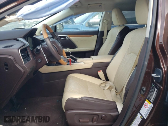 2017 Lexus RX with VIN 2T2ZZMCA5HC077517, listed as a Copart auction lot 69081722 with 42,643 mi miles. Bid and sale history available at carsss.com. Image 7.