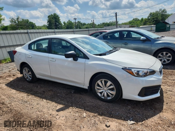2020 Subaru Impreza with VIN 4S3GKAB67L3602929, listed as a Copart auction lot 64075925 with 21,029 mi miles and Salvage title. Bid and sale history available at DreamBid. Image 4.
