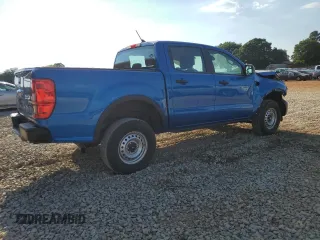 2022 Ford Ranger XL with VIN 1FTER4EH5NLD47105, listed as a Copart auction lot 62851045 with 30,977 mi miles and Salvage title. Bid and sale history available at DreamBid. Image 3.