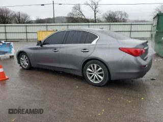 2015 Infiniti Q50 Premium with VIN JN1BV7AP0FM350554, listed as a Copart auction lot 45019465 with 95,069 mi miles and Salvage Title. Bid and sale history available at carsss.com. Image 2.