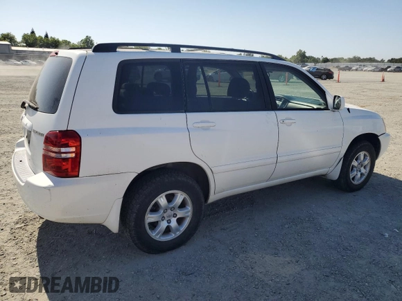 2001 Toyota Highlander z VIN JTEHF21A310007106, wystawiony jako Copart lot #58853505 z przebiegiem 211 158 mil mil oraz Czysty tytuł • Clean title. Historia ofert i sprzedaży dostępna na DreamBid. Obrazek 3.