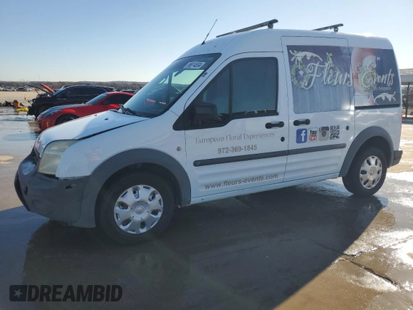 2010 Ford Transit Connect XL with VIN NM0LS7CN7AT007158, listed as a Copart auction lot 86614534 with 138,219 mi miles and Clean title. Bid and sale history available at DreamBid. Image 1.