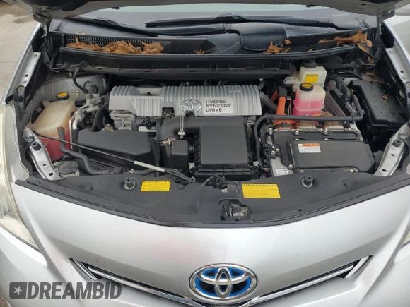 2013 Toyota Prius Two with VIN JTDZN3EU2D3251645, listed as a Copart auction lot 52214065 with 33,069 mi miles and Salvage Title. Bid and sale history available at carsss.com. Image 11.