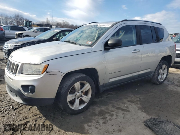 2011 Jeep Compass with VIN 1J4NT1FA5BD168919, listed as a Copart auction lot 86536224 with 131,868 mi miles and Salvage Title. Bid and sale history available at carsss.com. Image 1.