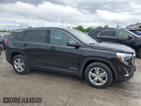 2020 GMC Terrain SLE with VIN 3GKALMEV3LL240369, listed as a Copart auction lot 60046055 with 112,884 mi miles and Salvage title. Bid and sale history available at DreamBid. Image 4.