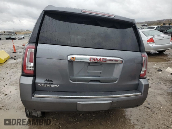 2019 GMC Yukon Denali with VIN 1GKS2CKJ0KR266759, listed as a Copart auction lot 81079354 with 0 mi miles and Salvage Title. Bid and sale history available at carsss.com. Image 6.