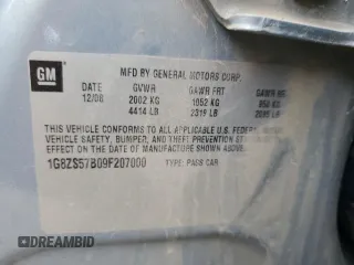 2009 Saturn Aura XE z VIN 1G8ZS57B09F207000, wystawiony jako Copart lot #54242645 z przebiegiem 164 710 mil mil oraz Szkody całkowita. Historia ofert i sprzedaży dostępna na DreamBid. Obrazek 12.