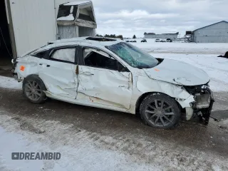 2021 Honda Civic Sedan EX with VIN 19XFC1F33ME000788, listed as a Copart auction lot 46246585 with 0 mi miles and Non Repairable. Bid and sale history available at carsss.com. Image 4.