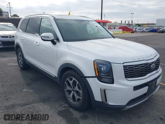 2020 Kia Telluride EX с VIN 5XYP34HC6LG001244, выставлен на аукционе IAAI как лот 42690195 с пробегом 116 827 миль миль и . История ставок и продаж доступна на DreamBid. Изображение 1.