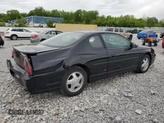2000 Chevrolet Monte Carlo SS z VIN 2G1WX12K9Y9236456, wystawiony jako Copart lot #57859145 z przebiegiem 55 446 mil mil oraz Szkody całkowita. Historia ofert i sprzedaży dostępna na DreamBid. Obrazek 3.