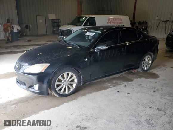 2010 Lexus IS 250 with VIN JTHCF5C2XA5037730, listed as a Copart auction lot 51198245 with 219,705 mi miles and Non Repairable. Bid and sale history available at carsss.com. Image 1.
