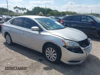 2015 Nissan Sentra SR with VIN 3N1AB7APXFL679776, listed as a IAAI auction lot 42054048 with 106,805 mi miles and . Bid and sale history available at DreamBid. Image 1.
