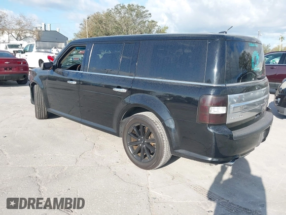 2018 Ford Flex Limited with VIN 2FMGK5D81JBA05788, listed as a IAAI auction lot 41599235 with 72,267 mi miles. Bid and sale history available at carsss.com. Image 3.