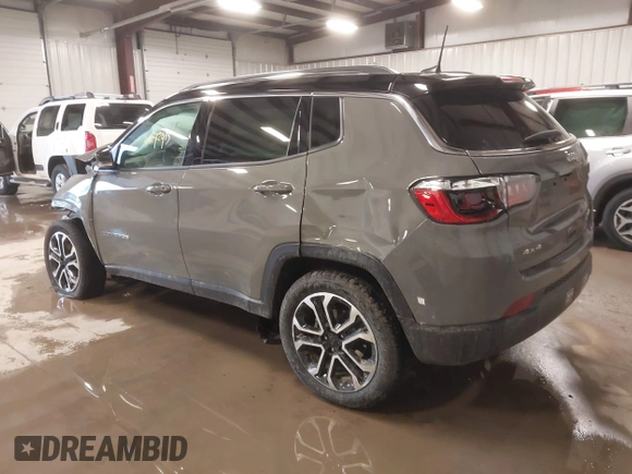 2022 Jeep Compass High Altitude with VIN 3C4NJDCB3NT144370, listed as a IAAI auction lot 41608243 with 20,610 mi miles and . Bid and sale history available at DreamBid. Image 3.