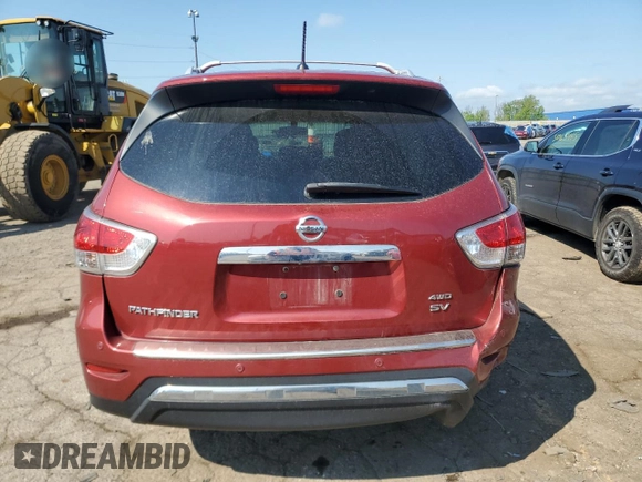 2016 Nissan Pathfinder SV z VIN 5N1AR2MM4GC657374, wystawiony jako Copart lot #57080195 z przebiegiem 92 296 mil mil oraz Czysty tytuł • Clean title. Historia ofert i sprzedaży dostępna na DreamBid. Obrazek 6.