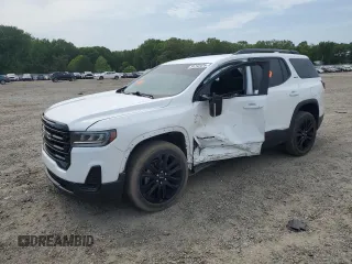 2022 GMC Acadia SLE z VIN 1GKKNKL49NZ147252, wystawiony jako Copart lot #54792435 z przebiegiem 112 769 mil mil oraz Szkoda całkowita • Salvage title. Historia ofert i sprzedaży dostępna na DreamBid. Obrazek 1.