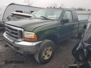 1999 Ford F-350 with VIN 1FDSX34SXXEC92136, listed as a Copart auction lot 81284284 with 448,513 mi miles and Non repairable. Bid and sale history available at DreamBid. Image 1.