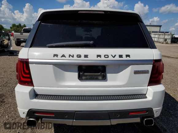 2012 Land Rover Range Rover Sport SC Autobiography with VIN SALSP2E49CA731321, listed as a Copart auction lot 72613924 with 167,083 mi miles and Salvage title. Bid and sale history available at DreamBid. Image 6.