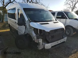 2016 Ford Transit XL with VIN 1FBAX2CM0GKA84270, listed as a Copart auction lot 43734645 with 97,231 mi miles and Salvage title. Bid and sale history available at DreamBid. Image 4.