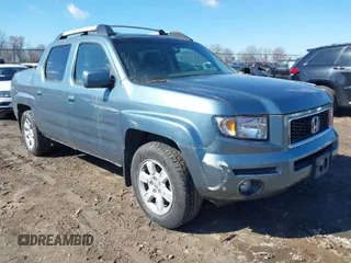 2007 Honda Ridgeline RTL w/Leather with VIN 2HJYK16547H527191, listed as a IAAI auction lot 42056127 with 126,715 mi miles. Bid and sale history available at carsss.com. Image 1.