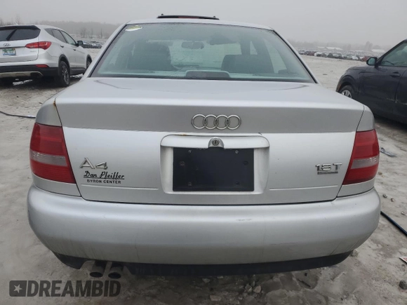 2001 Audi A4 с VIN WAUDC68D61A003383, выставлен на аукционе Copart как лот 85887854 с пробегом 276 900 миль миль и Чистый • Clean title. История ставок и продаж доступна на DreamBid. Изображение 6.