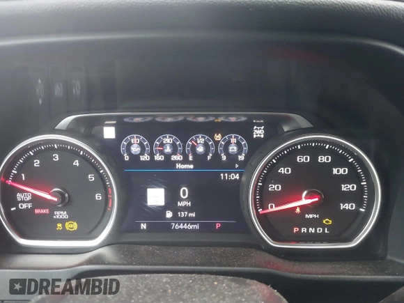 2021 Chevrolet Silverado 1500 LTZ with VIN 3GCUYGED2MG201463, listed as a IAAI auction lot 41622637 with 76,446 mi miles and . Bid and sale history available at DreamBid. Image 7.